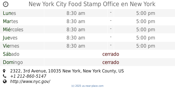 new york city food stamp office